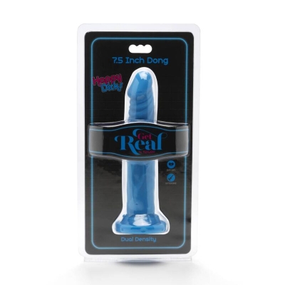 Happy Dicks Dong 19cm Blau | Get Real