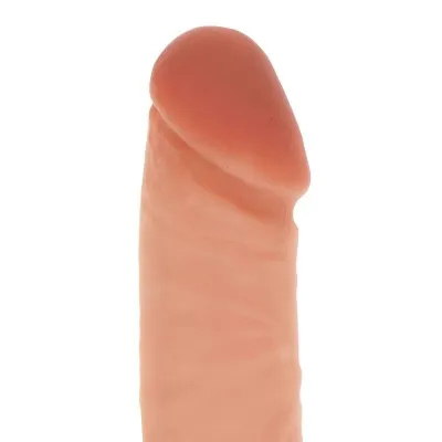 Silikondildo 20,5cm Mit Hoden Hautfarben – Get Real