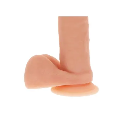Silikondildo 20,5cm Mit Hoden Hautfarben – Get Real