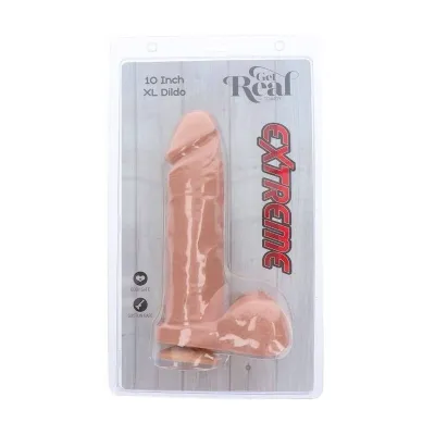 Extremer Xl Dildo 25,5cm Hautfarben – Get Real
