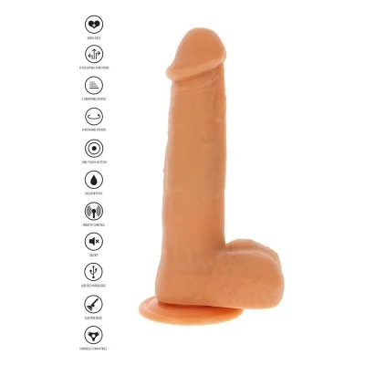 Vibrations- Und Perlen - Stimulationsdildo Hautfarben | Get Real