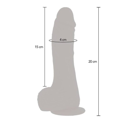 Dildo Vibrierend, Stossend Und Rotierend | Get Real