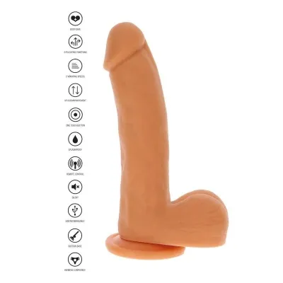 Magnetischer Pulse Dildo Hautfarben | Get Real
