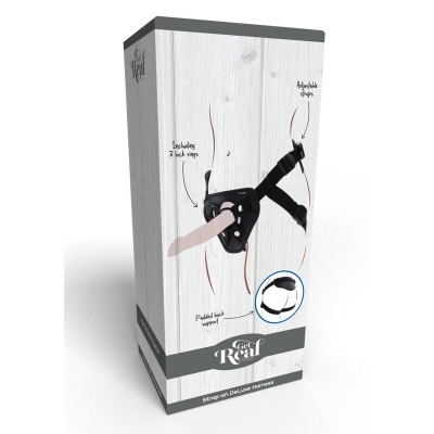 Strap On Deluxe Gurt Schwarz | Get Real
