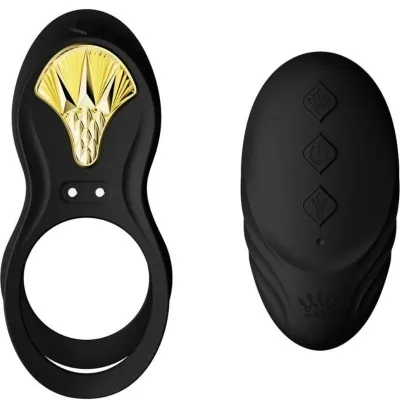 Bayek Vibrierender Paarring Schwarz – Zalo