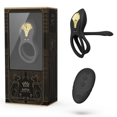 Bayek Vibrierender Paarring Schwarz – Zalo