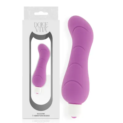 G-Spot Purple Silikon Vibrator | Dolce Vita