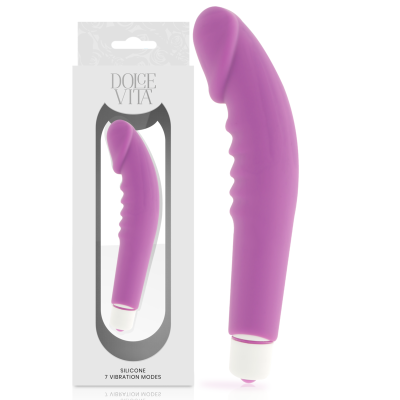 Realistischer Pleasure Vibrator Purple | Dolce Vita