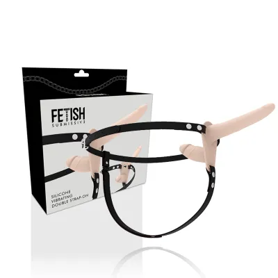Harness Flesh Up Vibrator Mit Doppelpenetration – Fetish Submissive