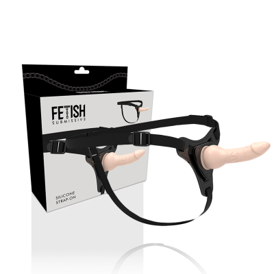 Harness Fleischfarbenes realistisches Silikon 16cm | Fetish Submissive