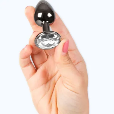 Gunmetal butt plug 7cm – Secret play