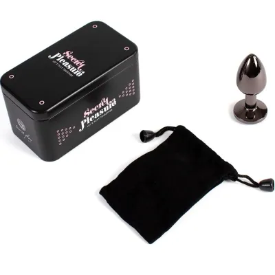 Gunmetal butt plug 7cm – Secret play