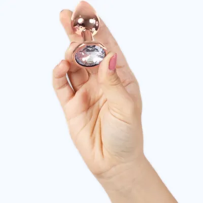 Metall Buttplug Rotgold 7cm – Secretplay