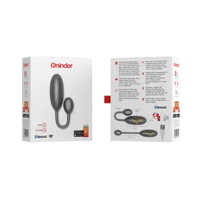 Denver Vibrating Egg Black 7 x 2.7cm App – Online