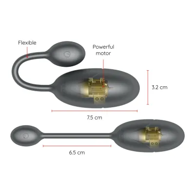 Tokyo Vibrating Egg Black 7.5 x 3.2cm App – Online