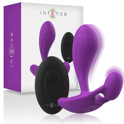 Shelly Anal Plug with Remote Control Purple – Intense