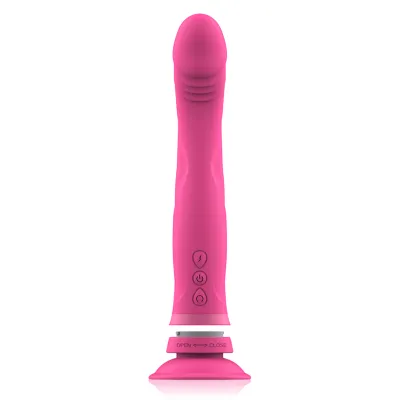 Michelangelo Dildo Silicone Vibrator Pink – Intense