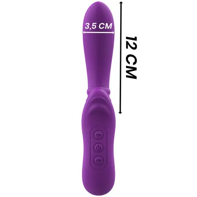 Harry Flexibler Vibrator Mit Lila Zunge | Intense