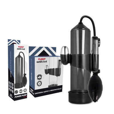 Rx3 Schwarzer Vibrator | Pump Addicted Set Bild