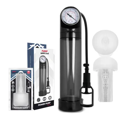 Rx9 Schwarz Mit Masturbator – Pump Addicted