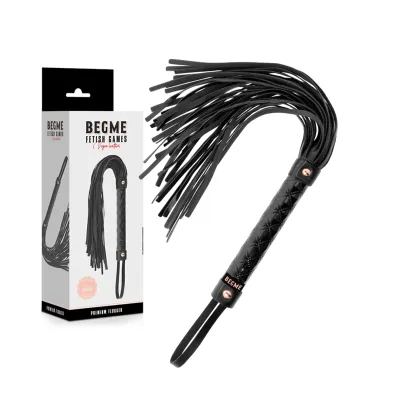 Vegan Leather Flogger – Begme - Black Edition