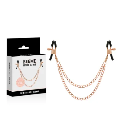 Premium nipple clamps – Begme - Black Edition
