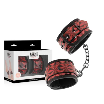 Ankle leather restraint – Beg Me Red Edition