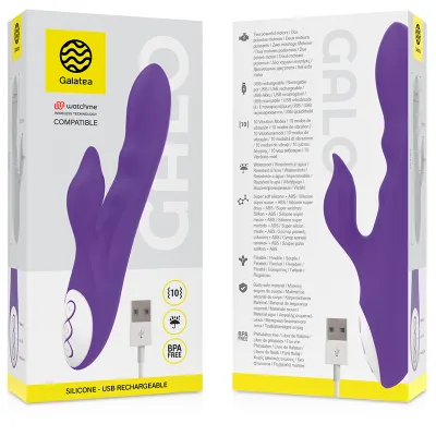 Galatea - Galo Lila Vibrator Kompatibel Mit Watchme Technology