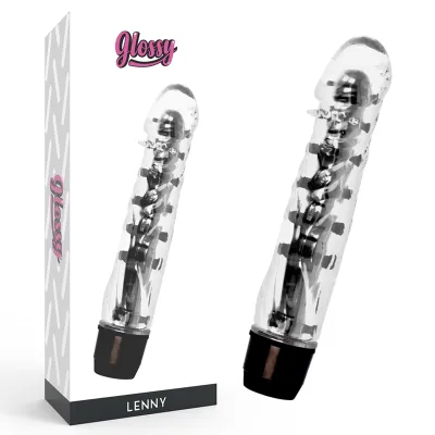 Lenny Vibrator Schwarz – Glossy