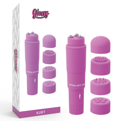 Kurt Taschenvibrator Lila | Glossy