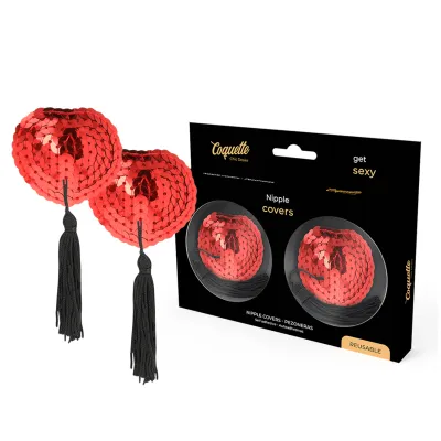 Rote Nippelabdeckung – Coquette Chic Desire