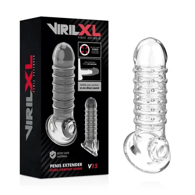 Penisverlängerung Xtra Komfort V15 Transparent – Virlxl
