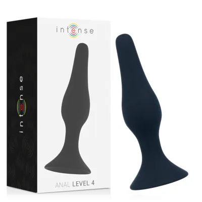 Anal Level 4 15.5cm Schwarz – Intense