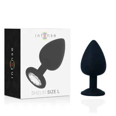 Shelki L Plug Anal Black – Intense