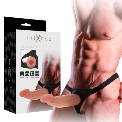 Hohler Strap On-Verlänger 18 X 3,5cm – Intense