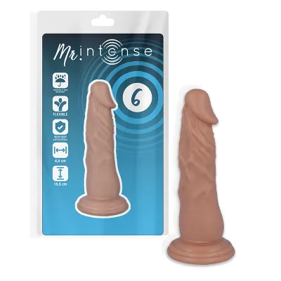 6 Realistic Penis 16.6 X 4.4cm – Mr Intense