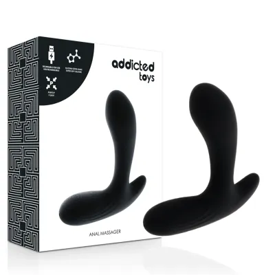 Anal Massagegerät Schwarz Mit Vibration – Addicted Toys