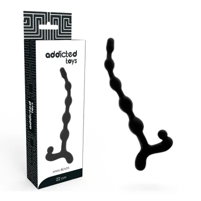 Analkugeln 22cm Schwarz – Addicted Toys