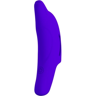 Delphini Leistungsfähiger Fingerstimulator Dunkelblau | Pretty Love