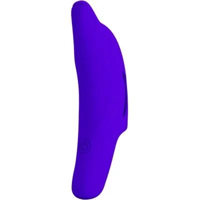 Delphini Leistungsfähiger FingerStimulator Dunkelblau | Pretty Love