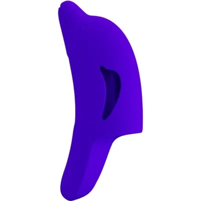 Delphini Leistungsfähiger FingerStimulator Dunkelblau | Pretty Love