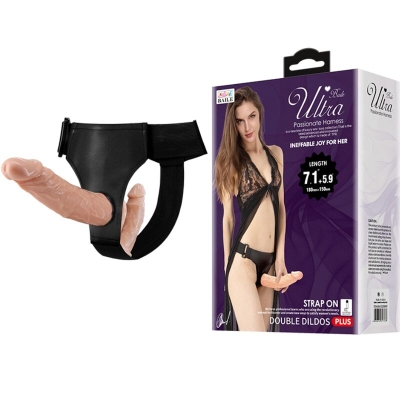 Ultra Passionate Harness Double Dildos With Harness | Baile