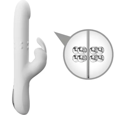 Reese Rotierender Vibrator Silber | Pretty Love