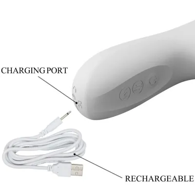 Reese Rotierender Vibrator Silber | Pretty Love