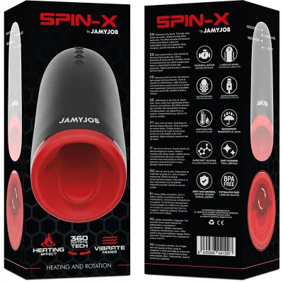 Spin-X Heiz- Und Rotationsmasturbator – Jamyjob