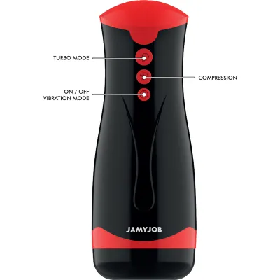 Jango compression and vibration masturbator – Jamy job