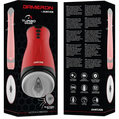 Dameron Suction and Vibration Masturbator – Jamyjob