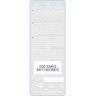 2in1 Massage & Pleasure Mediterranean Sea 200ml | mittrol