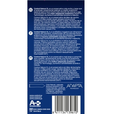 Adapta Nature XL mitdoms 12 Units | mittrol