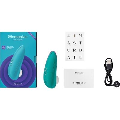 Starlet 3 Klitoralstimulator Türkis | Womanizer